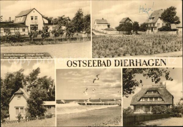 Dierhagen Ostseebad Kinderferienlager Junge Garde Ferienhau