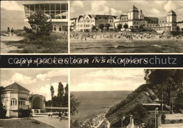 Insel Ruegen mit Baabe Binz Göhren Sellin
