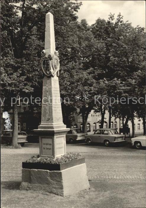 Oberwiesenthal Erzgebirge Postmeilensäule
