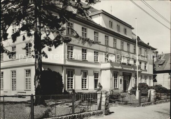 Kuehlungsborn Ostseebad FDGB Erholungsheim Albert Kayser