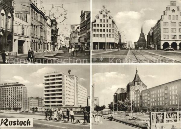 Rostock Kröpeliner Str Haus Sonne und Steintor