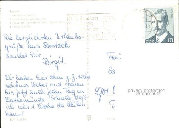Rostock Kröpeliner Str Haus Sonne und Steintor – Bild 2