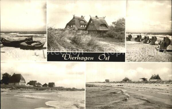 Dierhagen Ostseebad Strand Dünen