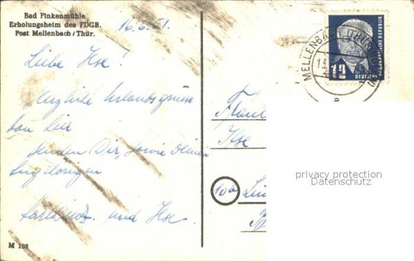 Bad Finkenmuehle FDGB Erholungsheim – Bild 2
