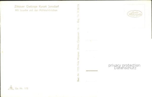Jonsdorf mit Lausche und Mühlsteinbrüchen Zittau – Bild 2