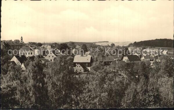 Zoeblitz Sachsen Blick über das Dorf