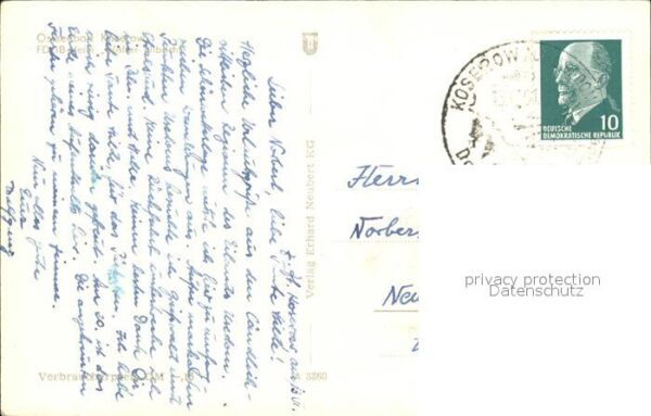Koserow Ostseebad Usedom FDGB Heim Walter Ulbricht – Bild 2
