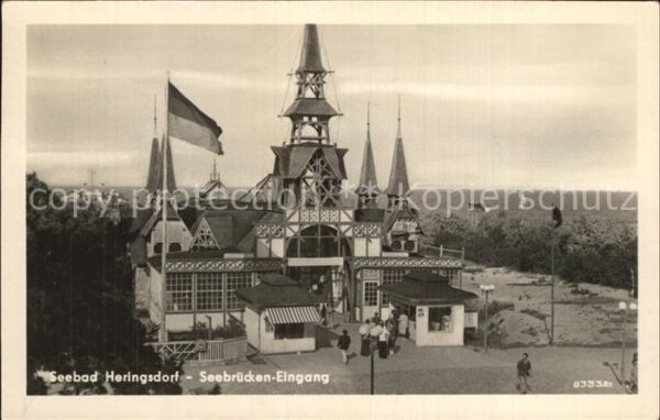 Heringsdorf Ostseebad Usedom Seebrücken Eingang
