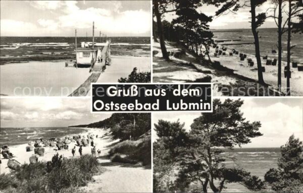 Lubmin Ostseebad Strand Dünen