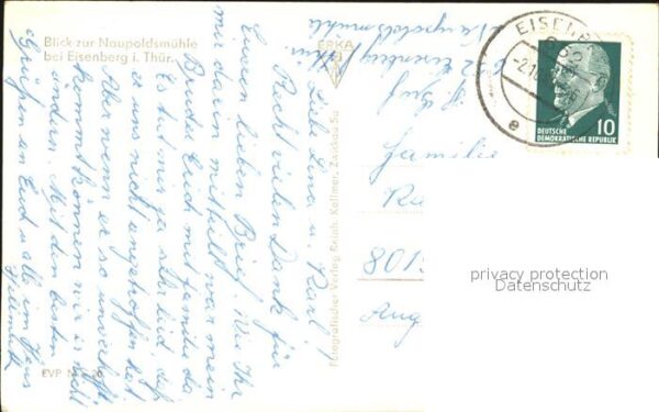 Eisenberg Thueringen Naupoldsmühle im Mühltal Baumblüte – Bild 2