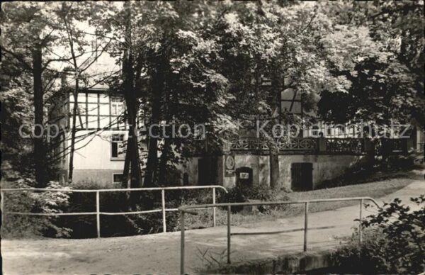 Eisenberg Thueringen HOG Naupoldsmühle im Mühltal