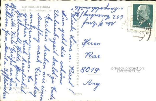 Eisenberg Thueringen HOG Naupoldsmühle im Mühltal – Bild 2
