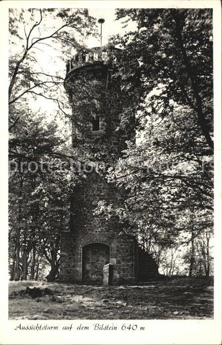 Grossalmerode Aussichtsturm auf dem Bilstein Kaufunge