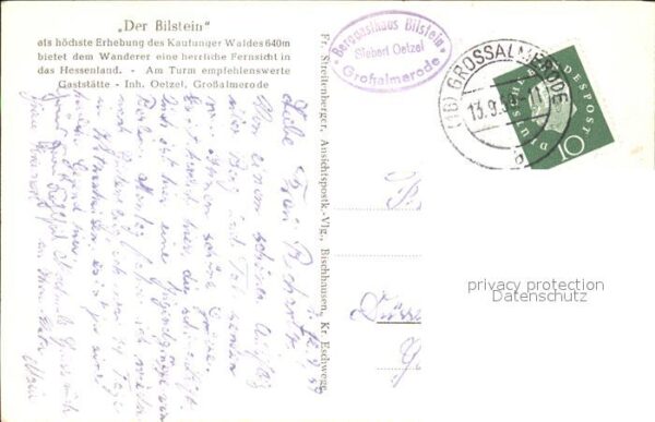 Grossalmerode Aussichtsturm auf dem Bilstein Kaufunge – Bild 2