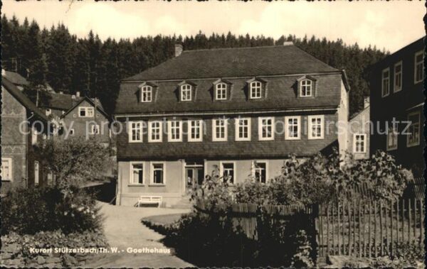Stuetzerbach Goethehaus Kurort