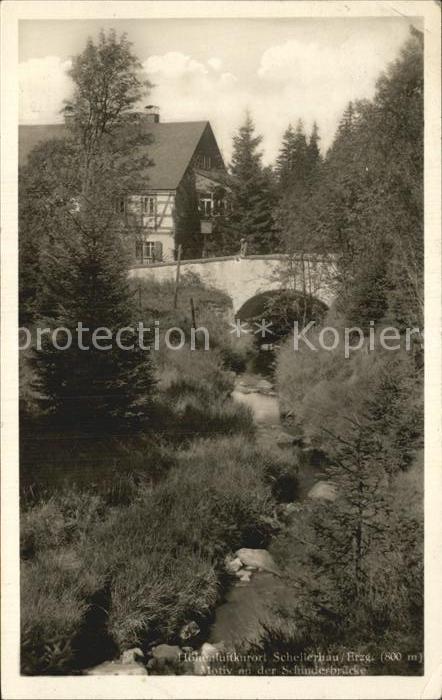 Schellerhau Motiv an der Schinderbrücke