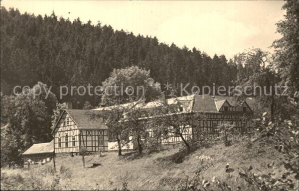 Stadtroda Genesungsheim Neumühle im Zeitzgrund
