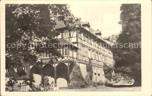 Stadtlengsfeld Genesungsheim der SVK ehemaliges Schlos