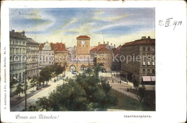 Muenchen Isartorplatz
