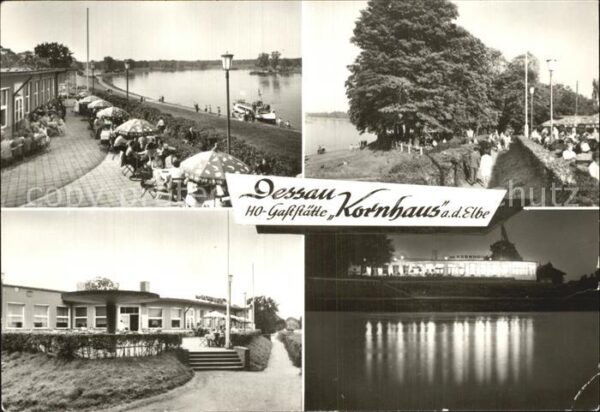 Dessau-Rosslau HO Gaststätte Kornhaus an der Elbe