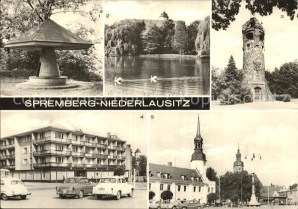 Spremberg Niederlausitz Pilz Georgenberg Schwanenteich Schloss