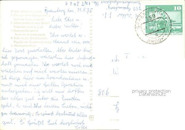 Spremberg Niederlausitz Pilz Georgenberg Schwanenteich Schloss – Bild 2