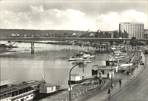 Dresden Terrassenufer mit Dr Friedrichs Brücke