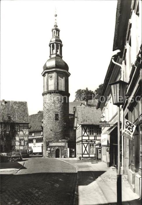 Stolberg Harz Blick zum Marktturm Luftkurort