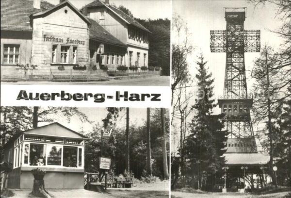 Stolberg Harz Gaststätte Auerberg Forsthaus Kiosk Jos