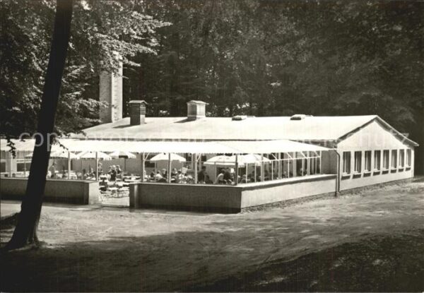 Stubbenkammer Ruegen HO Gaststätte am Königsstuhl