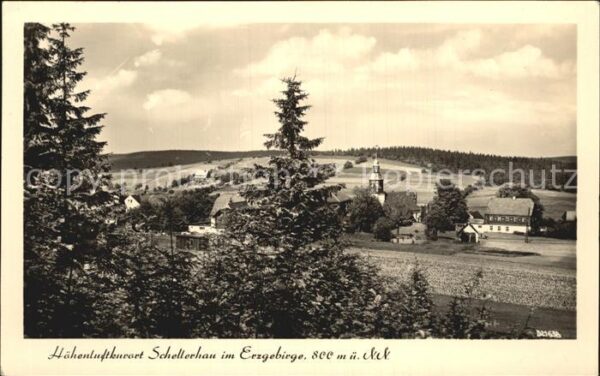 Schellerhau Panorama Höhenluftkurort