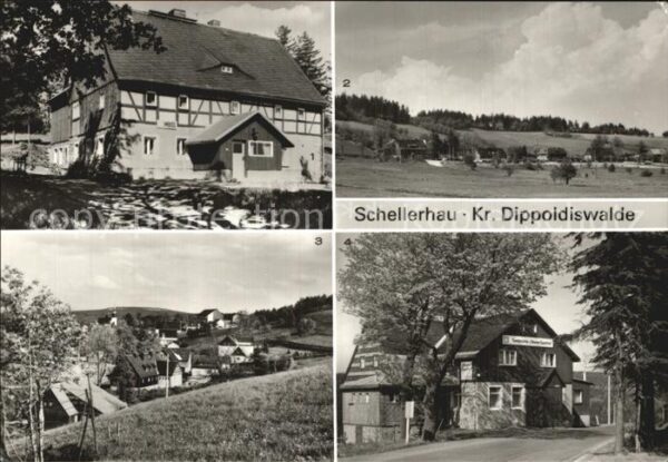 Schellerhau Konsum Gaststätte Imbiss Oberer Gasthof