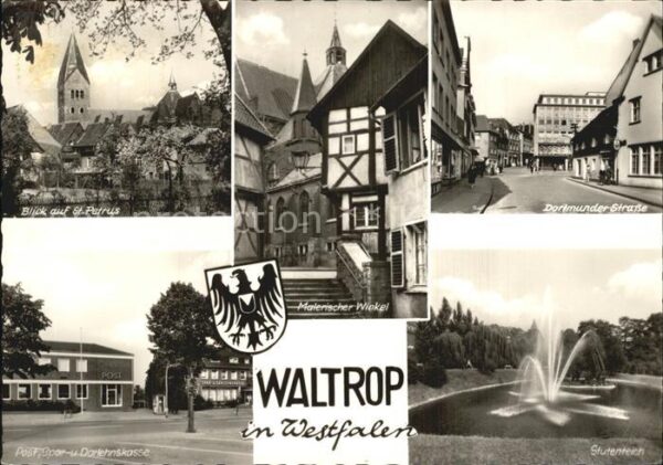 Waltrop St Petrus Kirche Malerischer Winkel Dor