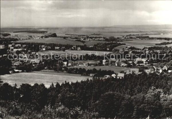 Darlingerode Panorama Blick vom Pahnberg nach Drübec