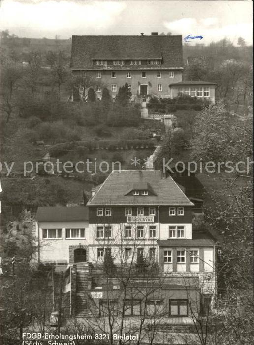 Bielatal FDGB Erholungsheim