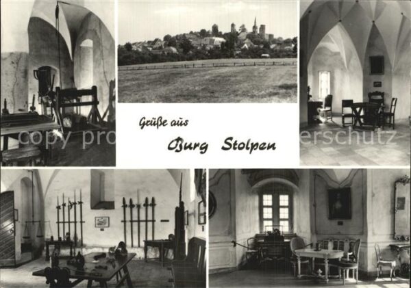 Stolpen Burg Innenansichten