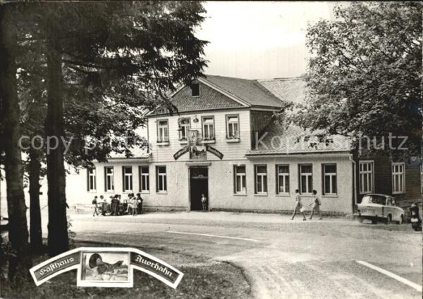 Stuetzerbach Gasthaus Auerhahn Kurort Kneippbad Hand
