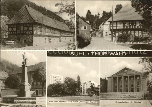 Suhl Thueringer Wald Museum Fachwerkhaus Suhler Neundorf Kre