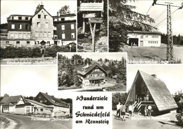 Schmiedefeld Rennsteig Wanderziele am Rennsteig Erholungsheim