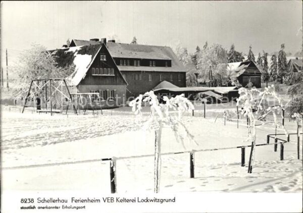 Schellerhau Ferienheim VEB Kelterei Lockwitzgrund W