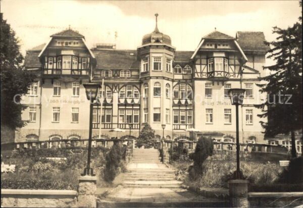 Schierke Harz FDGB Erholungsheim Franz Mehring