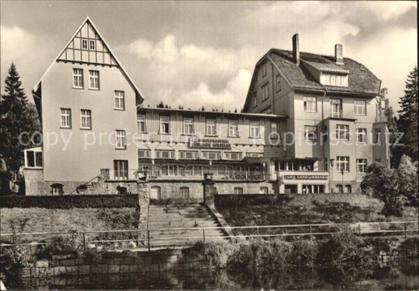 Schierke Harz FDGB Erholungsheim Hermann Gieseler Höh