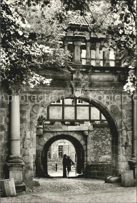 Schleusingen Schloss Bertholdsburg Portal