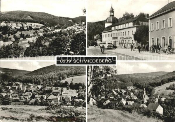 Schmiedeberg  Dippoldiswalde Teilansichten Gaststätte