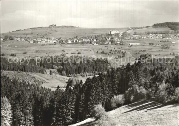 Schnett Panorama Blick von der Waffenroder Höhe