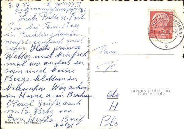 Herne Westfalen Rathaus – Bild 2