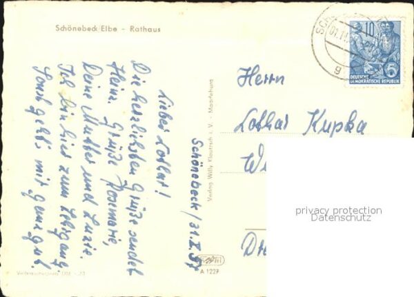 Schoenebeck Elbe Rathaus – Bild 2