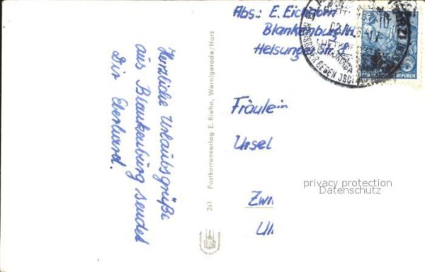 Blankenburg Harz Blick vom Eichenberg – Bild 2