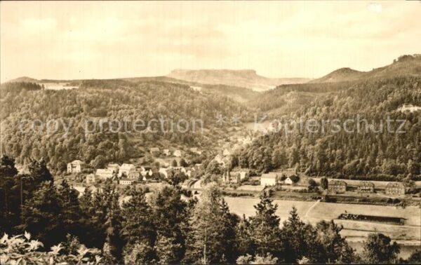 Krippen Bad Schandau Panorama