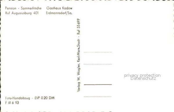 Erdmannsdorf Augustusburg Panorama Gasthaus Kadow – Bild 2